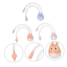 Vaguelly Nasal Kit Nose Suction Sniffling Device Nose Cleaning Tool Snot Suction Supply