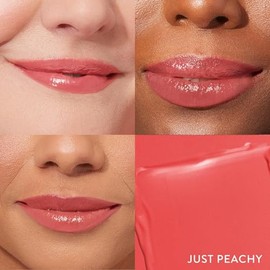 LAURA GELLER NEW YORK Bálsamo labial hidratante tintado Jelly Balm - Just Peachy - Vitamina E hidratante - Acabado semibrillante