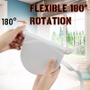 badaren Roller Shutter Belt Winder, Screw-On Winder -180° Rotation -