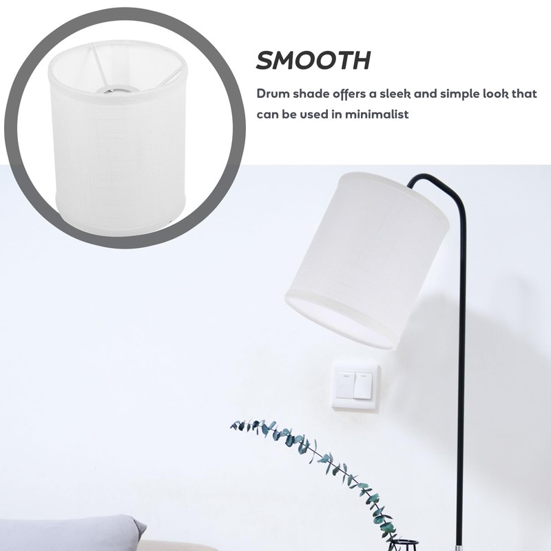 UKCOCO Small Lamp Shades: 5" Top x 5" Bottom x