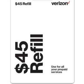 Verizon $45 VERIZON FAST REFILL | TOP UP