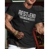 Rest at The End Workout Shirts for Men Motivational Gym-Goers