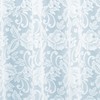 NetCurtainsUK Sorrento Heavy Quality Floral Pattern Net Curtains In White
