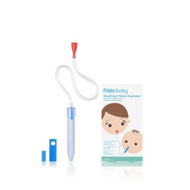 Frida Baby | NoseFrida | Aspirador Nasal | Succionador de Mocos de Plástico | Azul