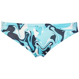 La Paume 6268003 Briefs, Unisex, Camouflage, Print, Stretch, No Hagi Bikini, Full Back Panties, Rapom Brand, blue