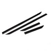 CHEYA 4pcs Piano Black Side Fender Cover Trim ABS Plastic