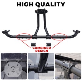 SAUTVS Spare Tire Carrier Holder for Teryx KRX 1000, Fits Up to 37" Tire Steel Powder Coated Heavy Duty Spare Tire Mount Holder for Kawasaki Teryx KRX 1000 2020-2025 Accessories