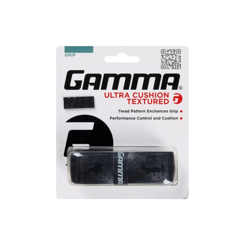 Gamma Sports Tennis Racquet Ultra Cushion Replacement Grips, Textured