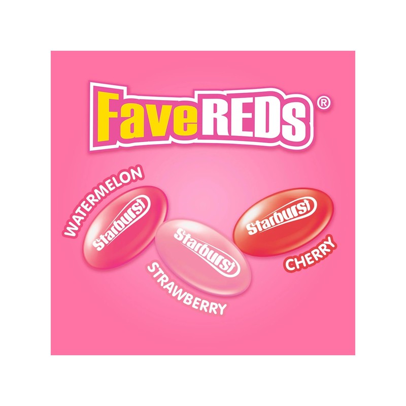 Starburst Jelly Beans – 2-Pack Fave Reds Jelly Beans and