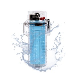 HUMWE EDC Waterproof Lighter Case Cover Holder for BIC Regular Lighters Sleeve Type...