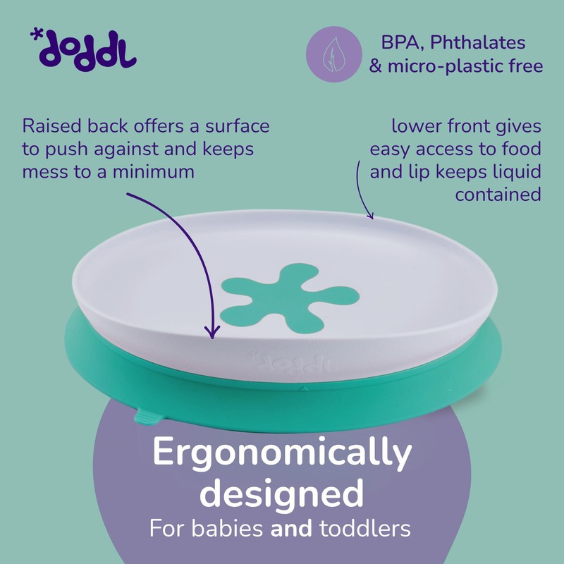 doddl 2-in-1 Suction Plate for Baby & Toddler | Baby
