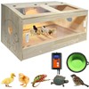 Large Chicken Brooder Box 31.5", Chicken Brooder with Temp Controller,