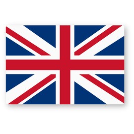 Reflective Sticker Workshop Flag Sticker (UK) (S) Retroreflective Weather 5 Years UK S