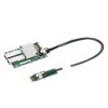 10G Dual Port to SFF-8087/M.2 Ethernet Network Adapter (Based on