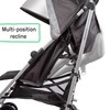 Summer Infant 3Dlite ST Convenience Stroller, Black & Gray -