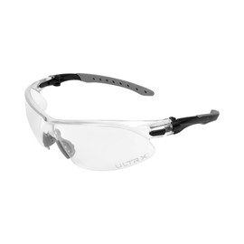 ULTRX Keen Saftey Glasses - Eye Protection for Shooting, Construction, Woodworking, Industrial Work, and More - Comfortable Eyewear Equipment - Scratch- and Fog-Resistant Lenses - Clear