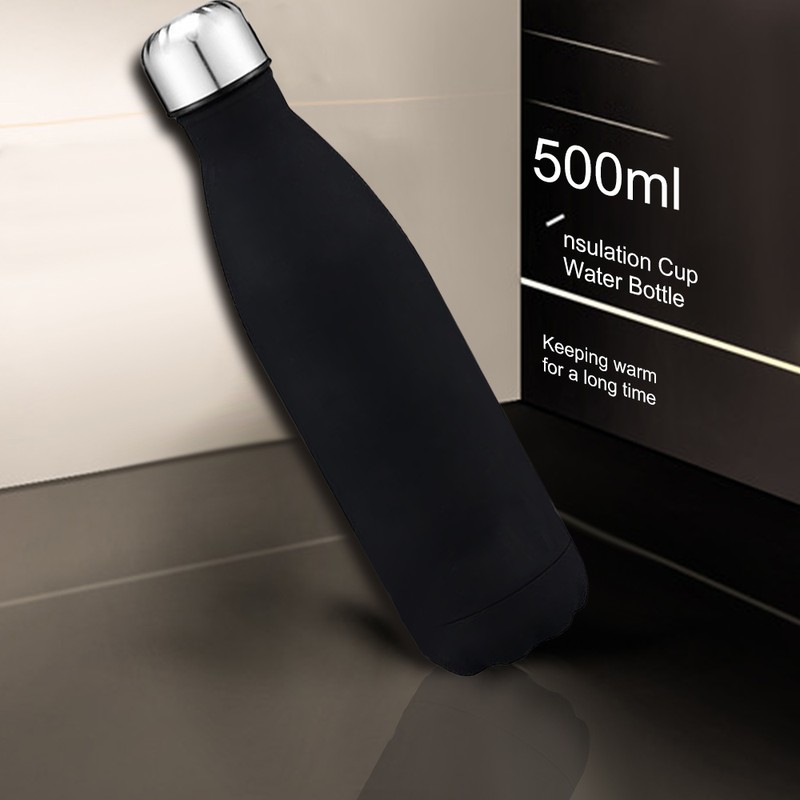 [通拓商品]Water Bottle Stainless Steel 500ml Vacuum Insulated Cup Insulated Water