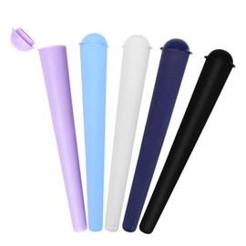 Asheyya 25 Pcs Joint Holder, 120mm Smell Proof Tube with Attached Cap for Storage Pre-Rolled & Reduce Odour