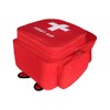 Jipemtra Red Emergency Bag First Aid Backpack Empty Medical First