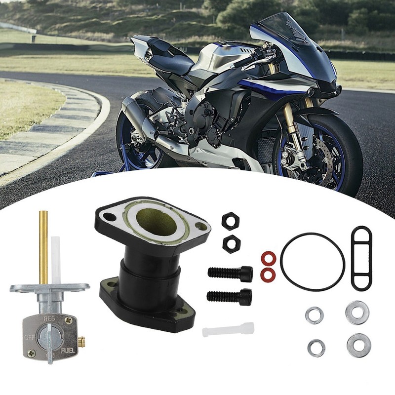 2pcs/Set Carburetor Intake Manifold Fuel Valve Switch Fit for Yamaha