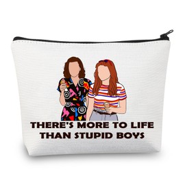 BDPWSS Stranger Merchandise Makeup Bag There's More To Life Than Stupid Boys Stranger Merchandise Gift Scary Movie Fan Gift (Stupid Boys)