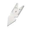 Bettomshin Center Gage 55 Degree Thread Cutting Angle Gage Stainless