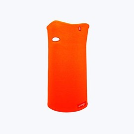 Airhole Unisex Airtube Ergo Drytech Cold Weather Facemask (Hunter Orange, Small/Medium)