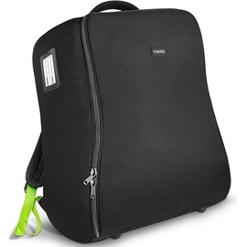 YOREPEK Padded Stroller Bag for Airplane Travel - Compatible with UPPAbaby MINU V2 & MINU, Gate Check Bag Backpack with Large Inner Mesh Pocket, Sturdy Stroller Storage Bag for Accessories