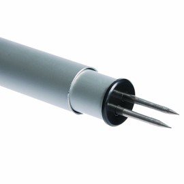 PikStik T422, Aluminum Shaft TrashStik, Stainless Steel Double-Point Design, Ergonomic Handle and Protective Nylon Strap, Durable and Rust-Proof, 42”, Black