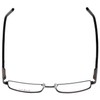 Vivid Eyewear Big and Tall Designer Eyeglasses Big-And-Tall-5-Gunmetal in Gunmetal