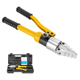 Hydraulic Flange Spreader, 8T Integral Hydraulic Flange Expander Splitter Manual Flange Separator Alloy Steel Pliers, Max Spread 30mm for Pipeline Maintenance, YQ-30 (Yellow)