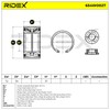 RIDEX Wheel Bearing Set 654W0027 Front Both Sides 2 Hatchback