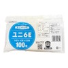 Seisan Nipponsha Uni-Pack Ziplock Polyethylene Bag, Clear, Zipper Bottom 140
