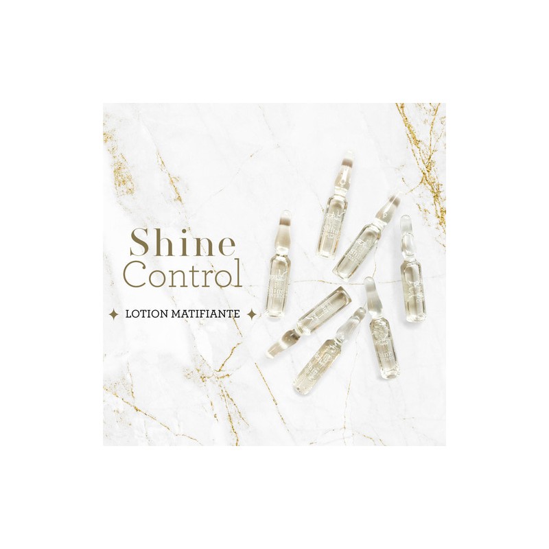 Genetic Shine Control Ampoule 2ml x 7ea Luxury Ampoule Stand,
