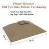 SCOCANOPY Replacement Canopy Cover for Windsor Gazebo L-GZ717PST-C, 810213583,South Hampton
