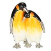 Penguin Couple Ornament Desktop Crafts Collection Decor Penguin Jewellery Storage