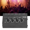 4 Channel Mixer Black Ultra Low Noise 4 Channel Compact