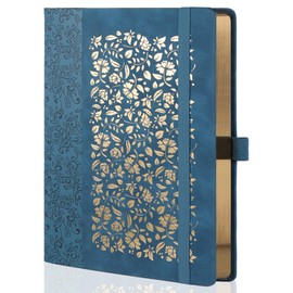 TIEFOSSI B5 Bullet Dot Journals for Women and Men, 160gsm Thick Paper, 150 Numbered Pages, 5 x 5mm Dot Grid, Dotted Bullet Notebooks for Organizing Planners