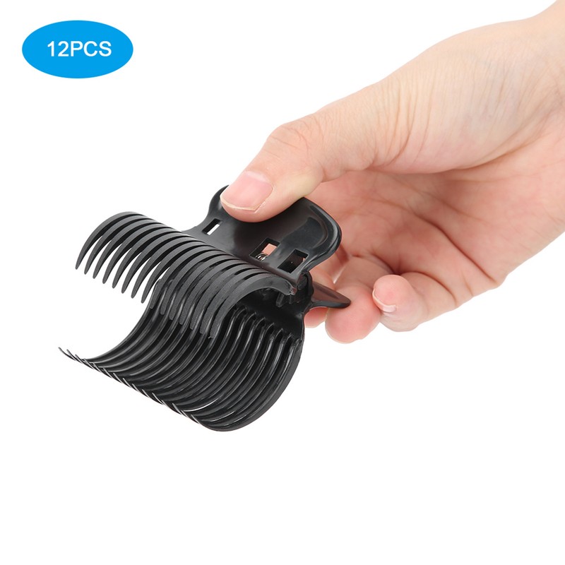 12pcs Hot Roller Clip Hair Curler Claw Clips Replacement Hair