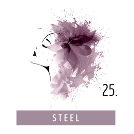 FUNKY COLOR Steel 25, semi-permanent hair dye, semi-permanent hair colour. (28 colours).