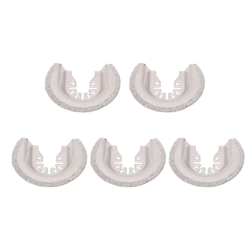 5Pcs Oscillating Saw Blades Universal Diamond Carbide for Tile Grout
