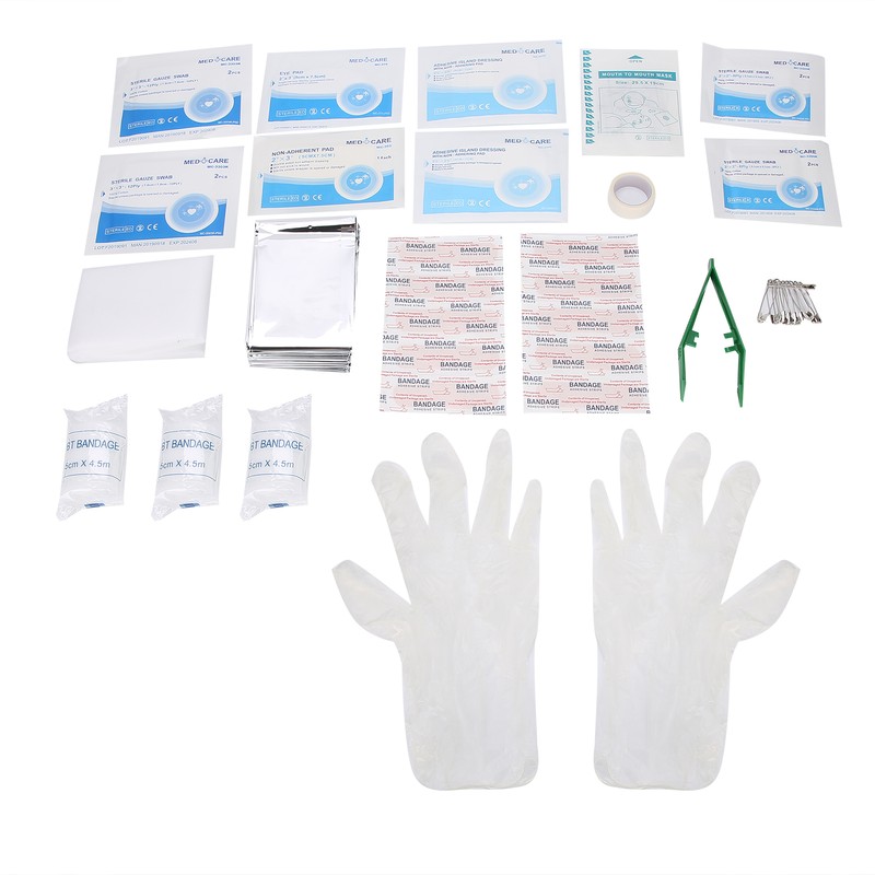 Triangular Emergency Bandage Gauze Set Emergency Aid Kit Injury Wound