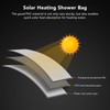 Solar Shower Bag 20L Large Capacity Water Storage Bath Accessory