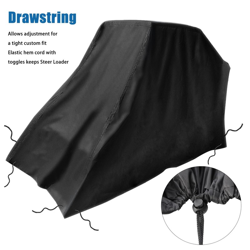 Mini Skid Steer Loader Cover Waterproof, Track Loaders Covers with