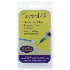 The Beadsmith 4 Syringes 14 16 Gauge Adhesive Applicators for Crystals Gems and Jewels
