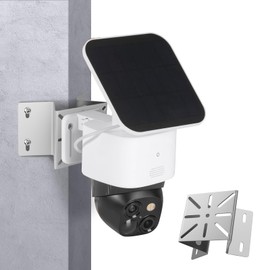 Metal Corner Mount Bracket for Eufy Security SoloCam S340, SoloCam E30, and Eufy 4G LTE Cam S330, Stainless Steel Weatherproof Camera Mount for Solar Security Camera with A Wider View Angle 270°