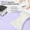 BATTEWA Mid-Waist Incontinence Underwear for Women Leak Proof Panties Protective