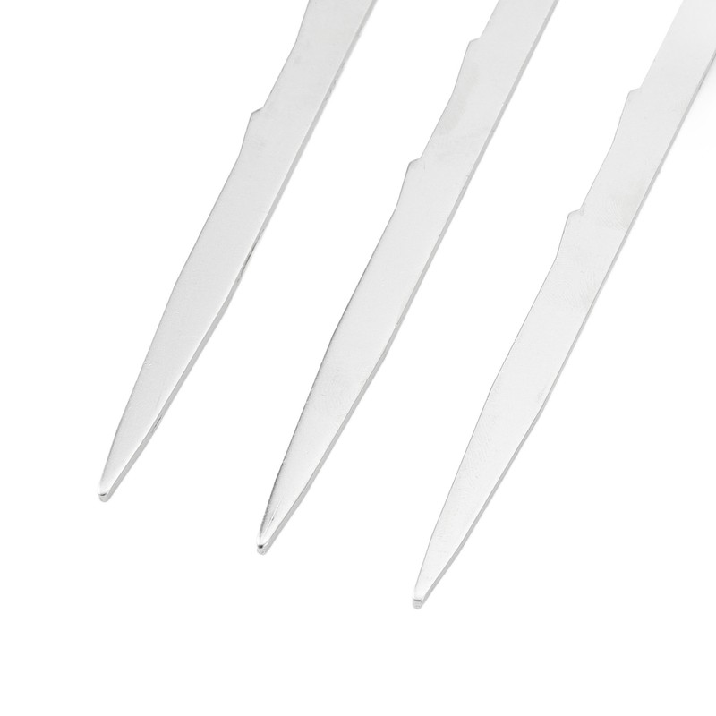 6pcs 420 Stainless Steel Canopy Tent Stakes Thickened High Hardness