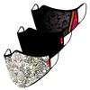 AZX protech Reusable Fabric Masks in a Set of 3