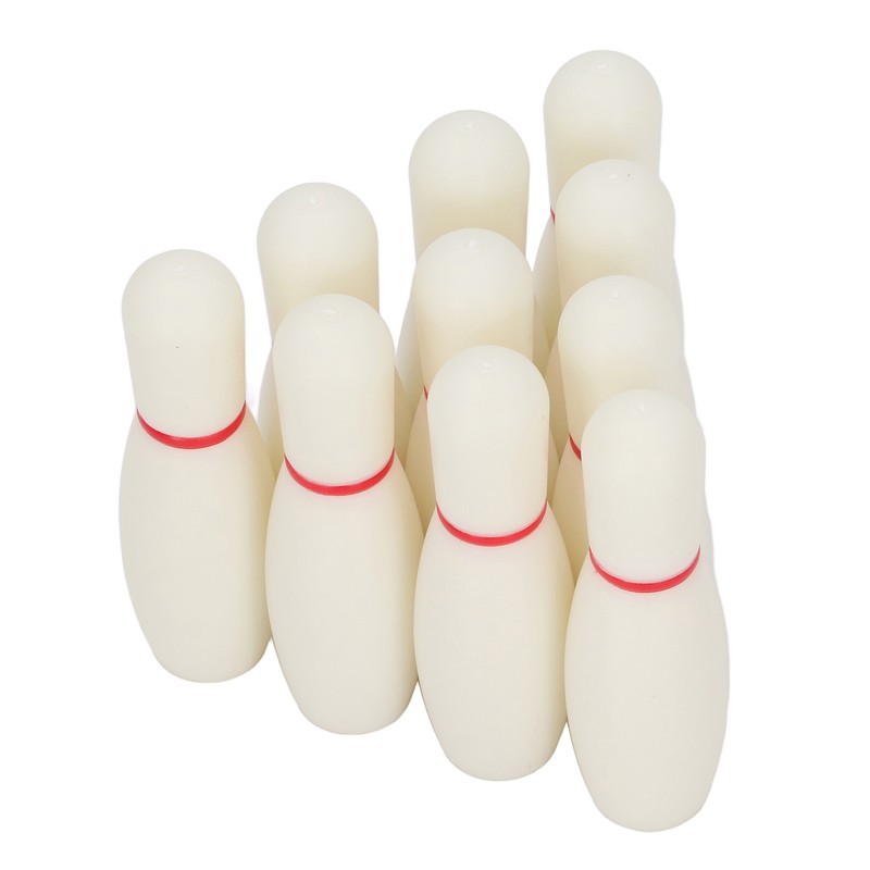 Kids Bowling Set Educational Interactive Resin with 10 Bowling Pins
